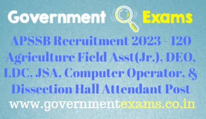 APSSB Combined Higher Secondary Level Examination 2023