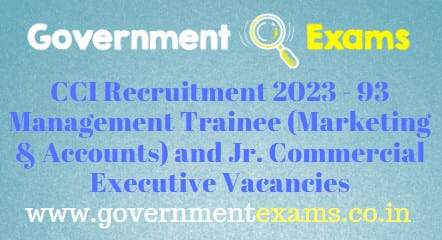 CCI MT Jr Commercial Executive Recruitment 2023