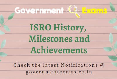 ISRO History Milestones and Achievements