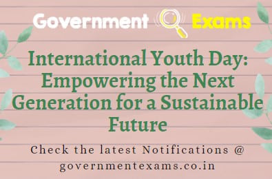 International Youth Day - August 12th