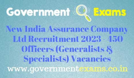 New India Assurance Officers Recruitment 2023