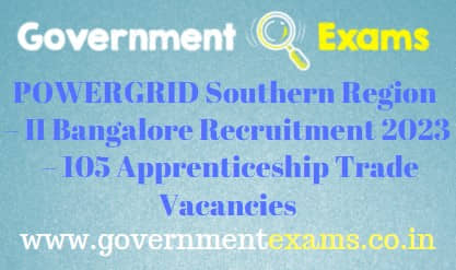 POWERGRID Bangalore Apprentices Recruitment 2023