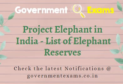 Project Elephant in India