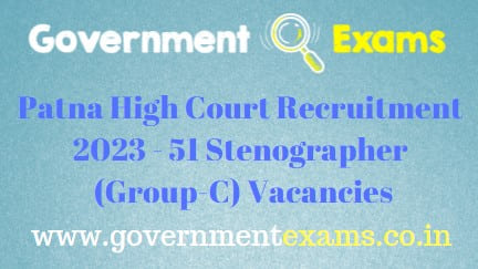 Patna High Court Stenographer Recruitment 2023