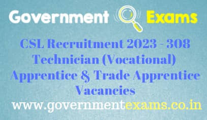 CSL Technician Trade Apprentice Recruitment 2023