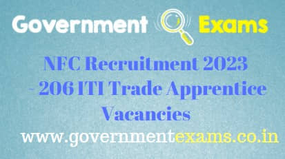 NFC ITI Trade Apprentice Recruitment 2023