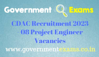 CDAC TVM Project Engineer Recruitment 2023
