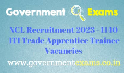 NCL ITI Trade Apprentice Recruitment 2023