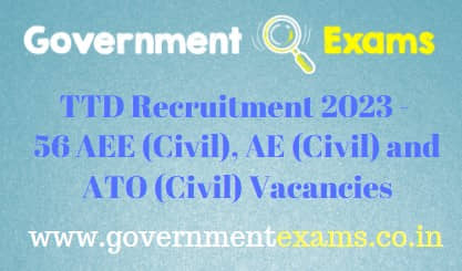 TTD AE ATO Recruitment 2023