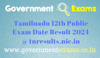 12th Public Exam Result 2024 Tamilnadu