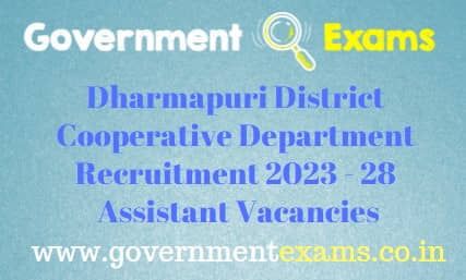 DRB Dharmapuri Assistant Recruitment 2023