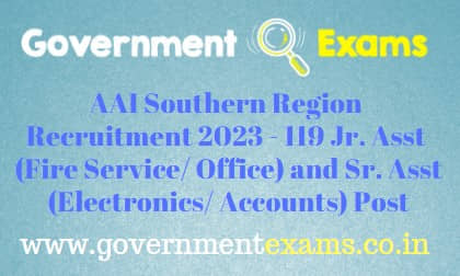 AAI Jr Sr Assistant Recruitment 2023