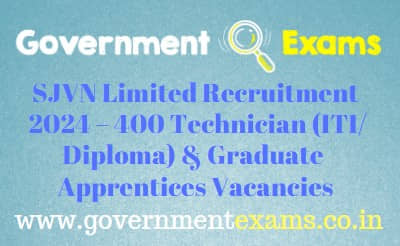 SJVN Ltd Himachal Pradesh Apprentice Recruitment 2024