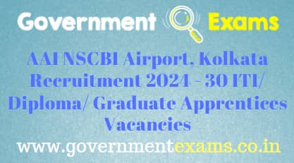 AAI NSCBI Airport Apprentice Recruitment 2024