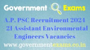 APPSC Asst Environmental Engineer Recruitment 2024 Government Exams   APPSC Asst Environmental Engineer Recruitment 2024 Governmentexams.co .in  300x166 