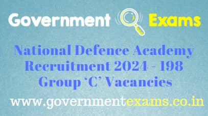NDA Group C Recruitment 2024