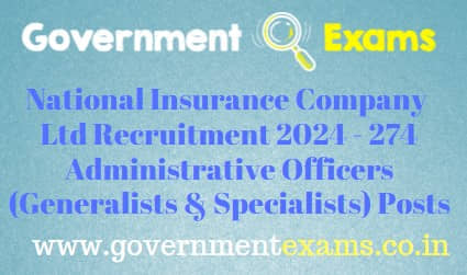 National Insurance Company Ltd Recruitment 2024
