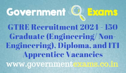 DRDO GTRE Apprentice Recruitment 2024