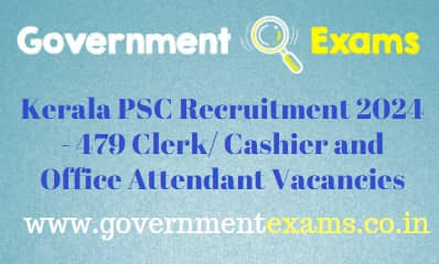 KeralaPSC Clerk Office Attendant Recruitment 2024