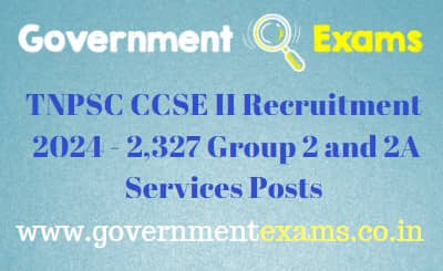 TNPSC Group 2 Recruitment 2024