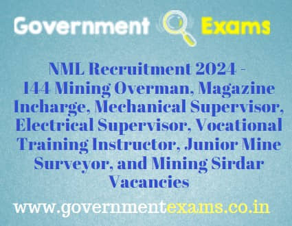 NTPC Mining Ltd Recruitment 2024