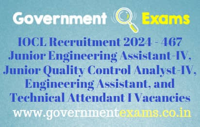 IOCL Non-Executive Personnel Recruitment 2024