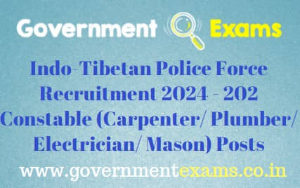 ITBPF Constable Pioneer Recruitment 2024