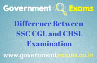 Difference Between SSC CGL and CHSL