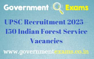 UPSC Indian Forest Service Examination 2025